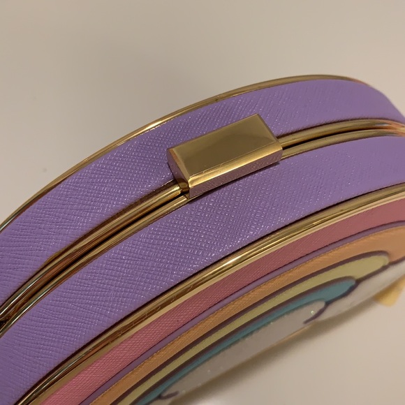 🎉ONE LEFT!!🎉 Stoney Clover Lane x Target Rainbow Crossbody Bag Purse - Picture 5 of 10